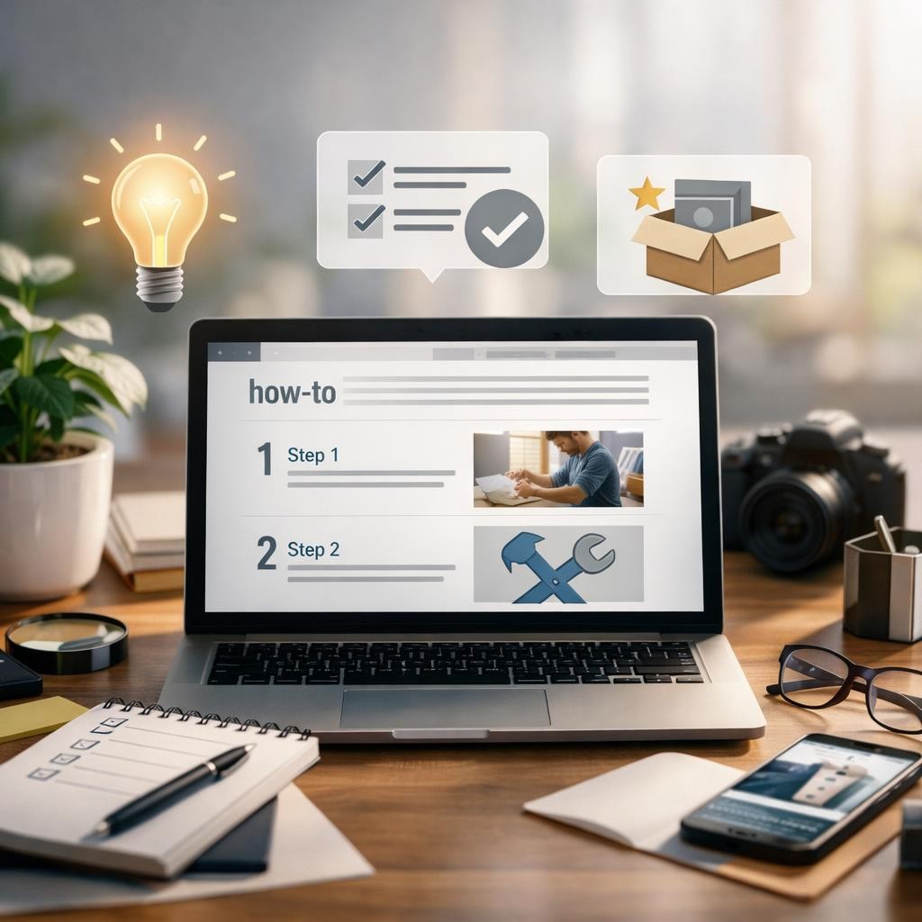 how to guides and tutorials: A Practical SEO Content Guide supporting image 1