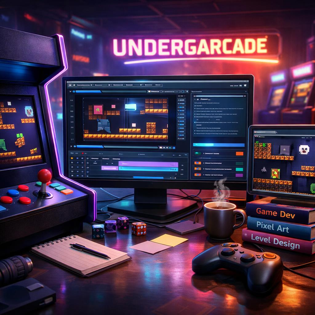Undergarcade Tutorial Guide by UndergrowthGames
