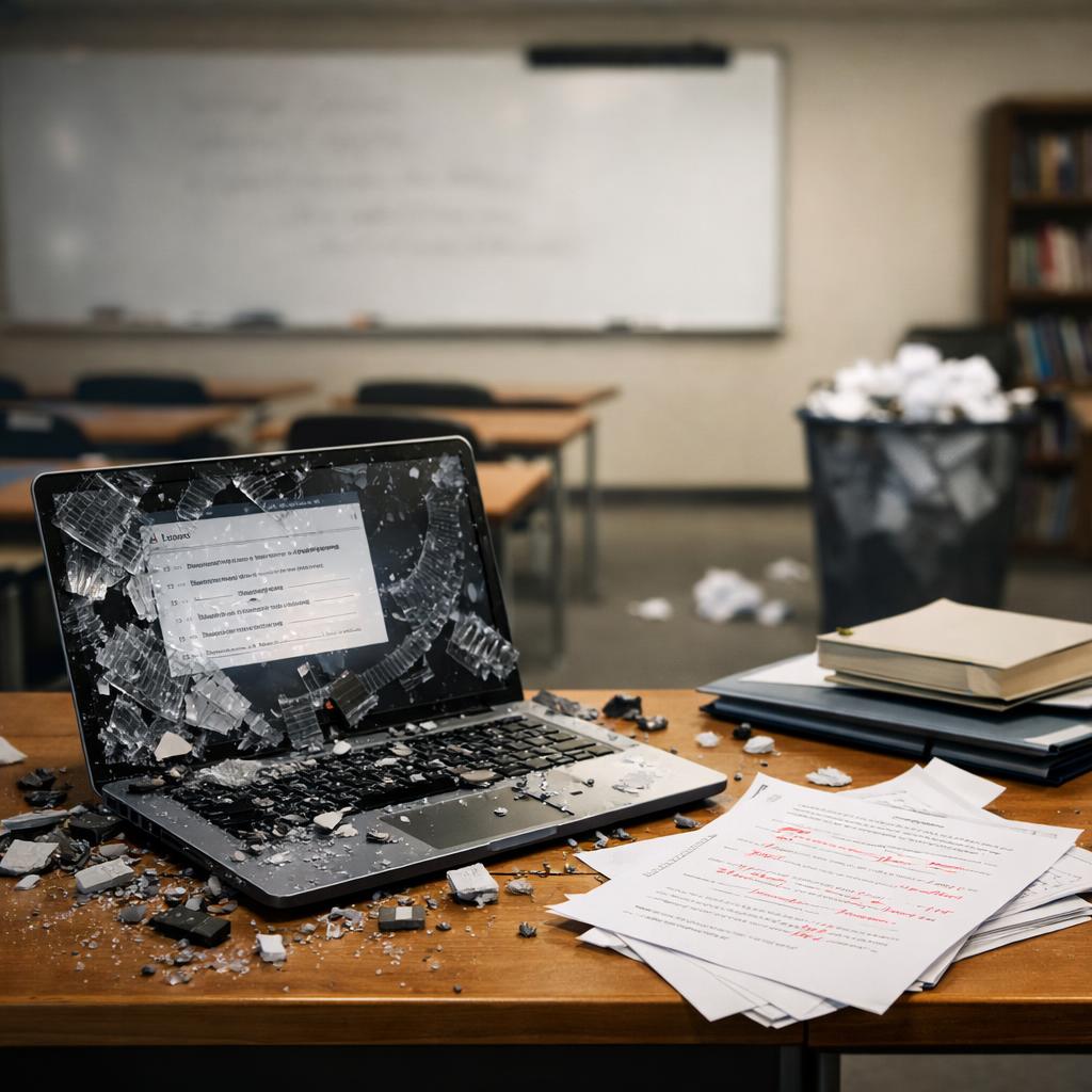 What Happens After AI Destroys College Writing?