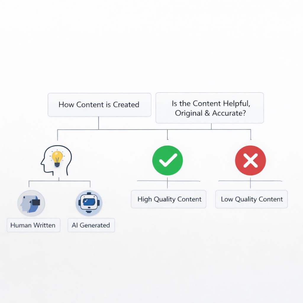 can google detect ai content on blog posts supporting image 1