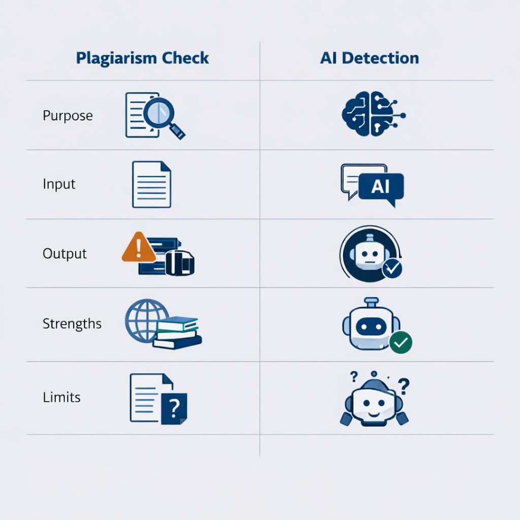 difference between ai plagiarism and ai detection supporting image 1