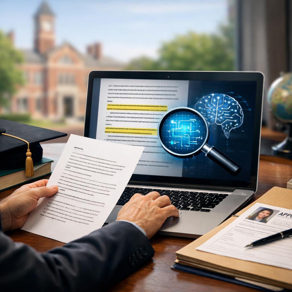 Do Colleges Check for AI in Application Essays?