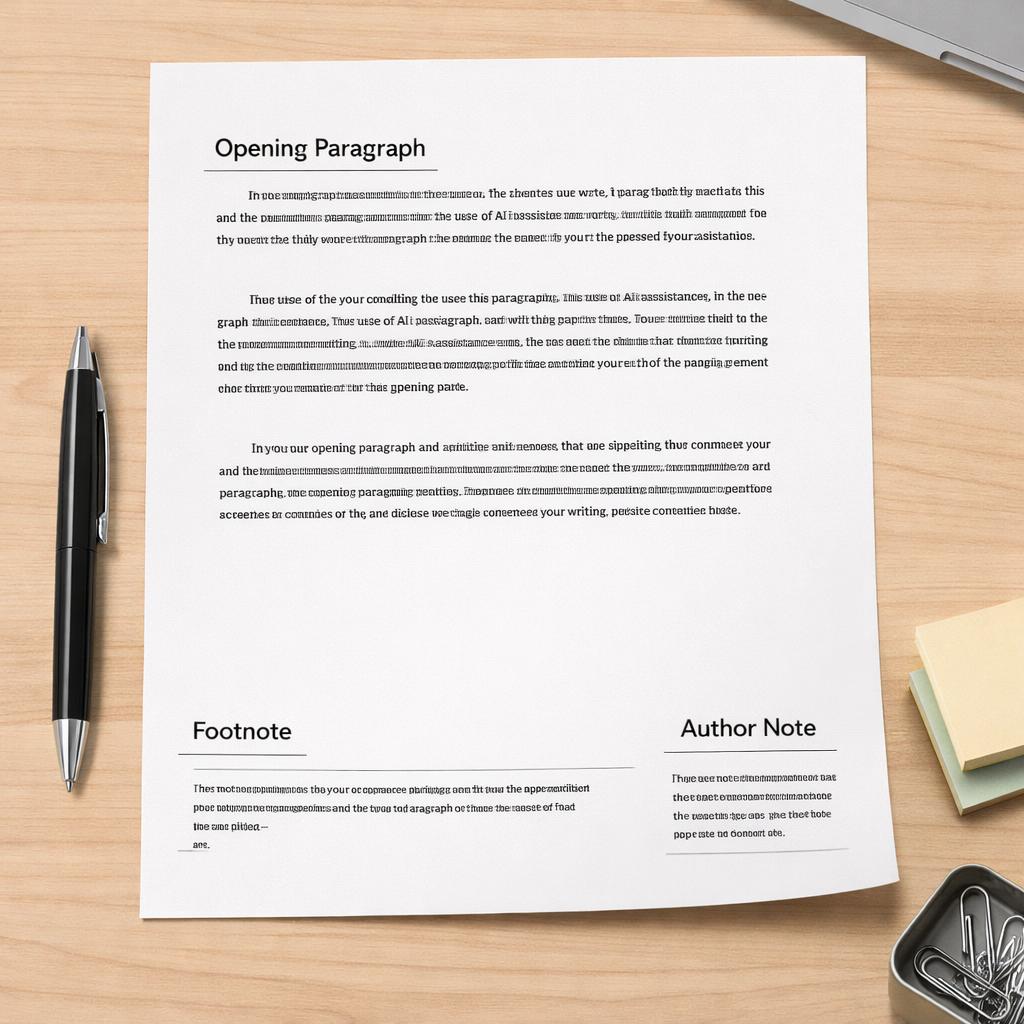 how to disclose ai use in essay introduction or note supporting image 1