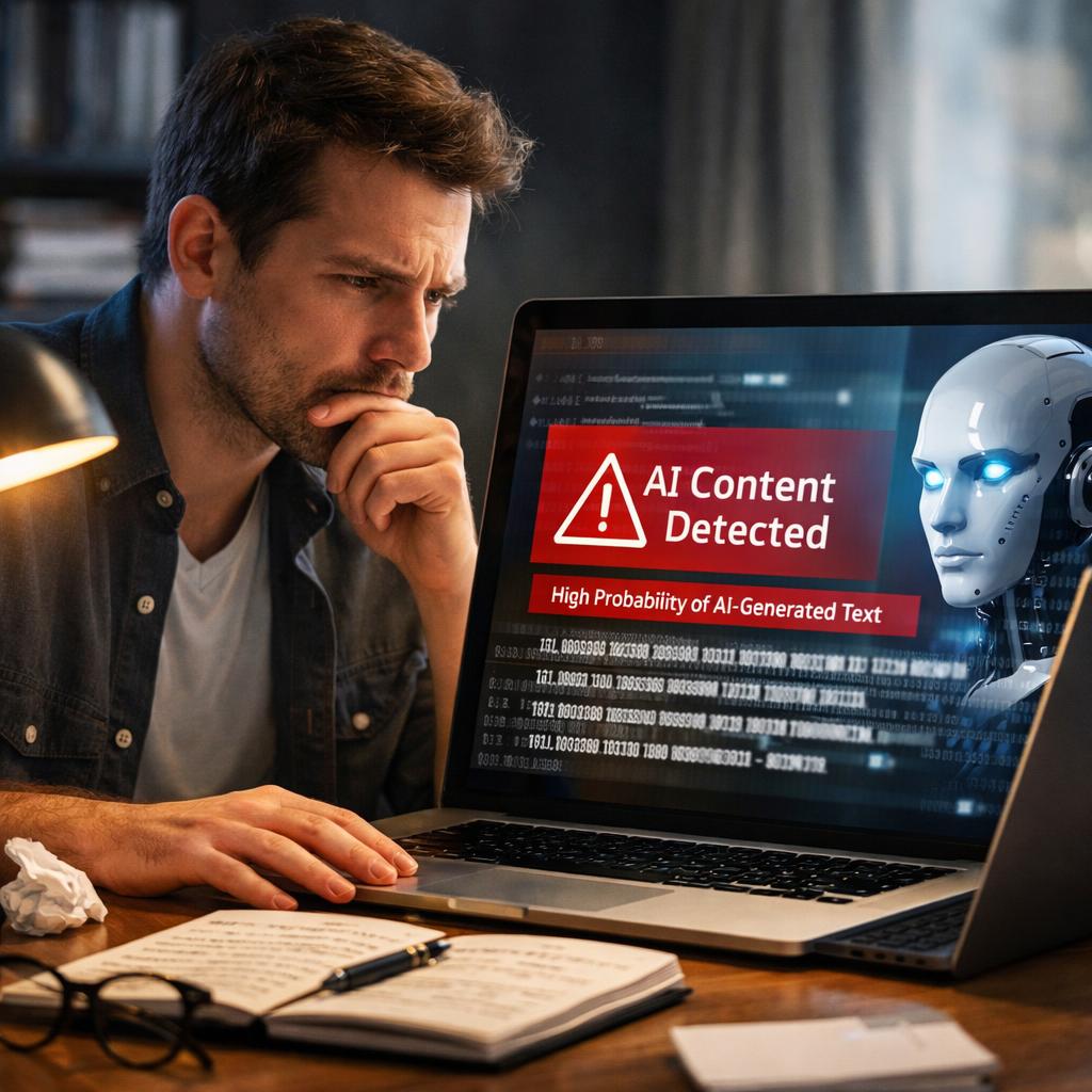 Why Did an AI Detector Flag My Own Writing?