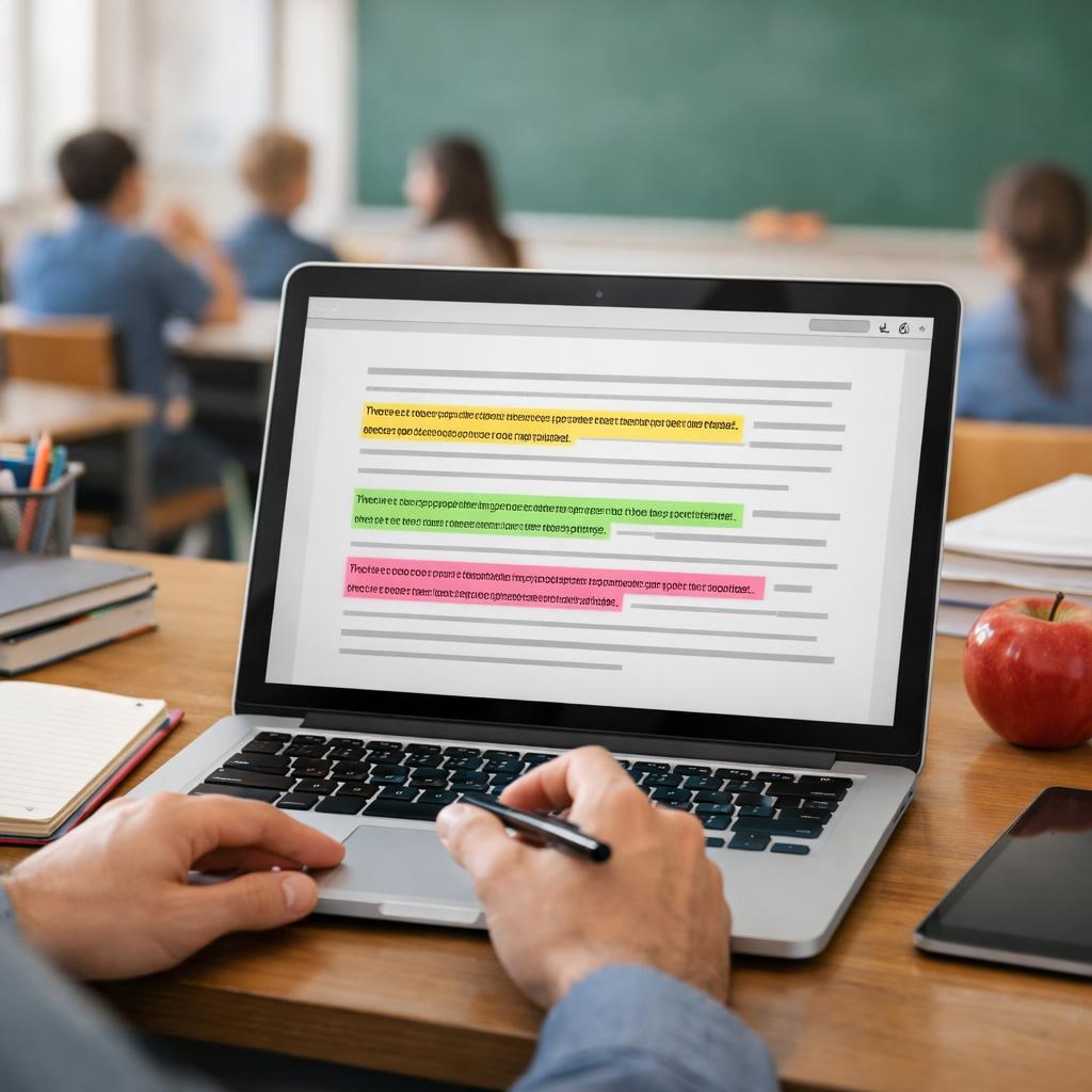 ai detector for teachers with sentence highlights supporting image 3