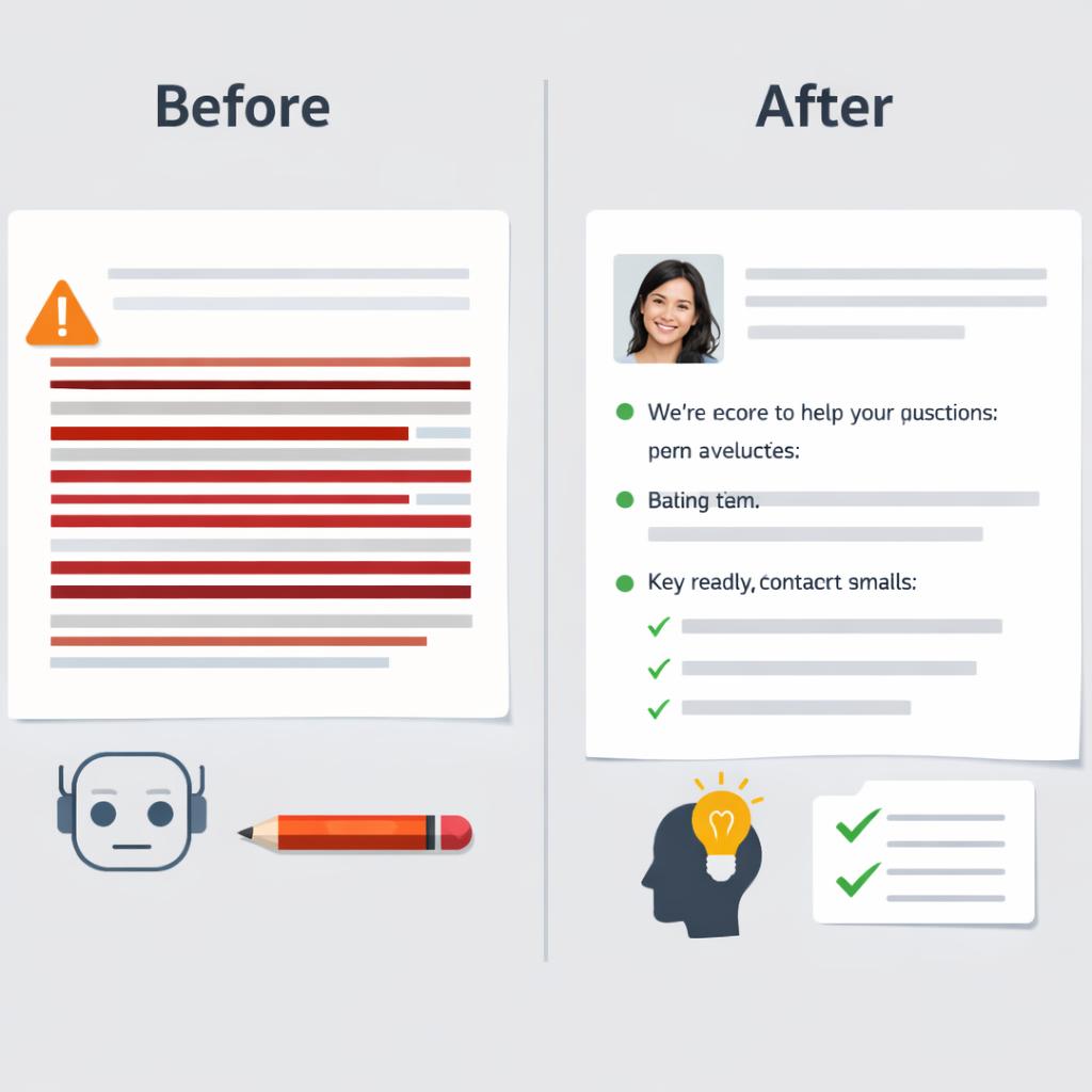 how to humanize ai text for seo blog posts supporting image 1